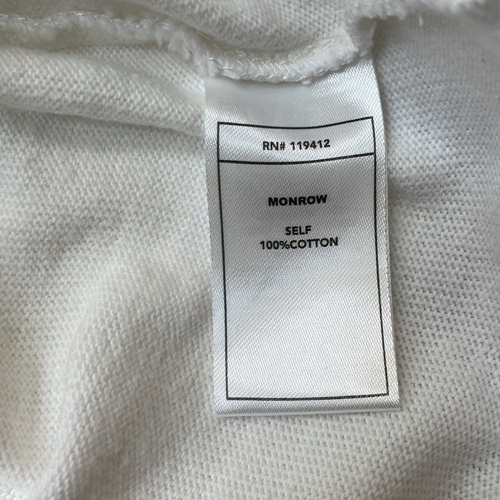 Monrow Cut-off Raglan Tee - Picture 11 of 11